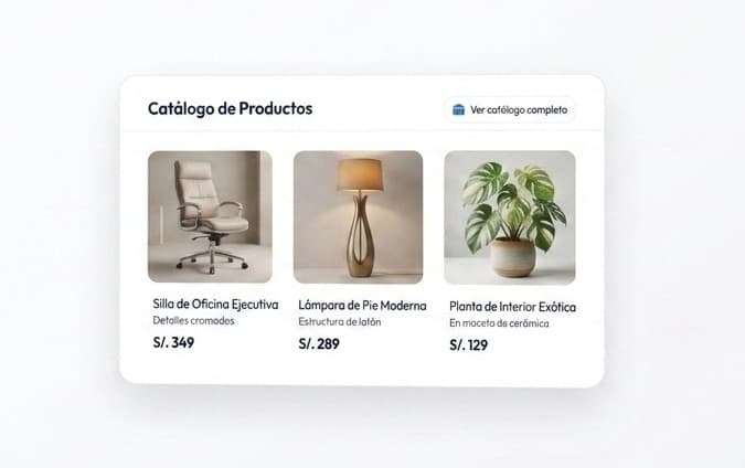 Catálogo digital de productos